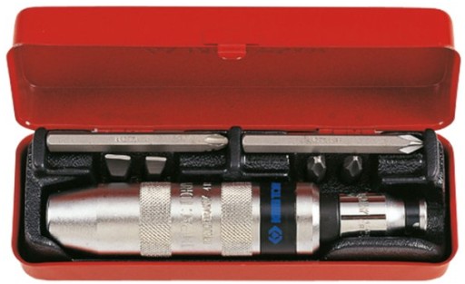 Ударная отвертка с битами 5/16 8CZ KING TONY 4108FR