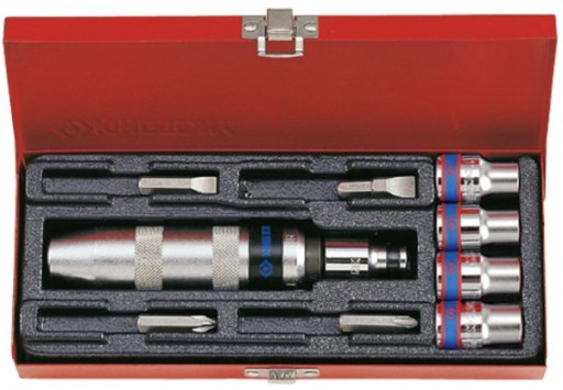 Ударная отвертка с битами 8-14mm KING TONY