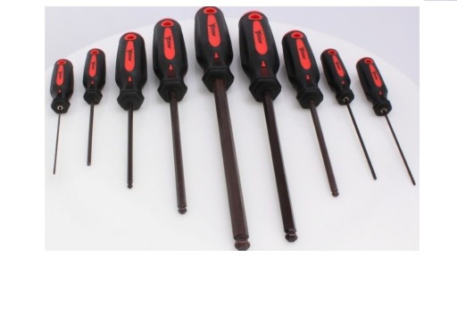 9PCS HEX ШЕСТИГРАННІ ВИКРУТКИ З ASTA М'ЯЧ-ЧОВЕН