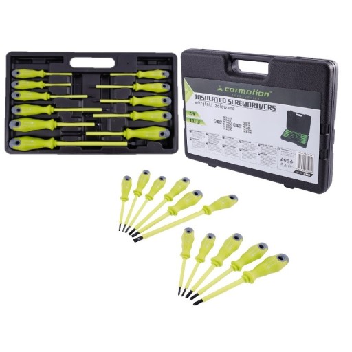 ВИКРУТКИ ІЗОЛЬОВАНІ ВИКРУТКИ 11 ШТ ДЛЯ ЕЛЕКТРИКА