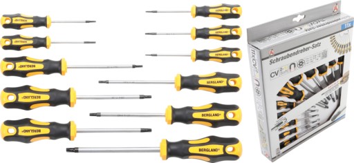 Викрутки TORX T6-T40 з отвором набір 11 шт