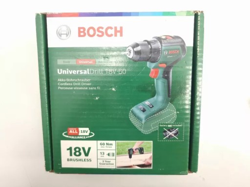 ШУРУПОВЕРТ BOSCH UNIVERSALDRILL 18V-60