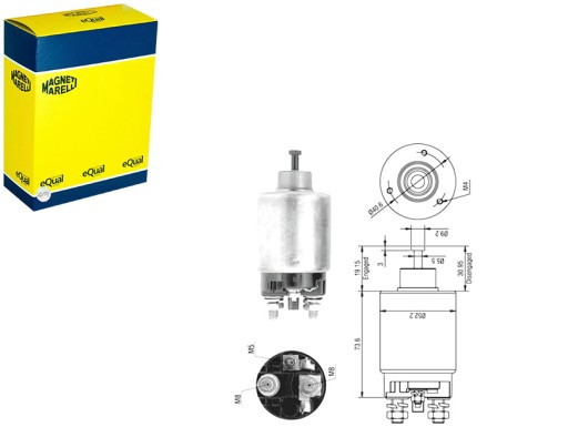 940113050316 - Магнітний перемикач стартера magneti marelli