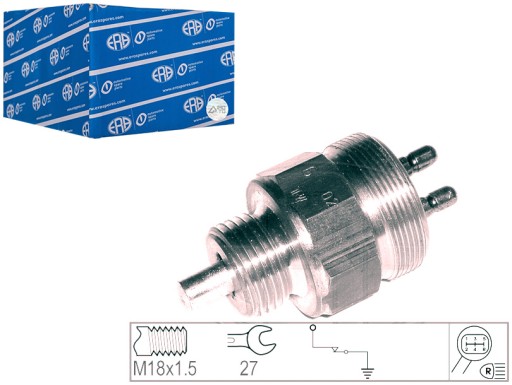 330446 - ВЫКЛЮЧАТЕЛЬ ФОНАРЯ ЗАДНЕГО ХОДА IVECO-MAN-MERCEDES-BENZ ERA