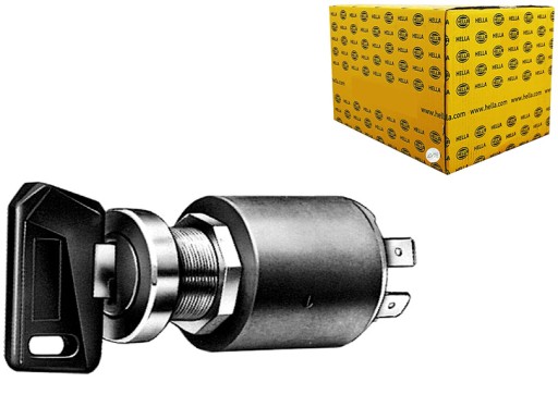 6JK 007 - Замок запалювання стартера hella