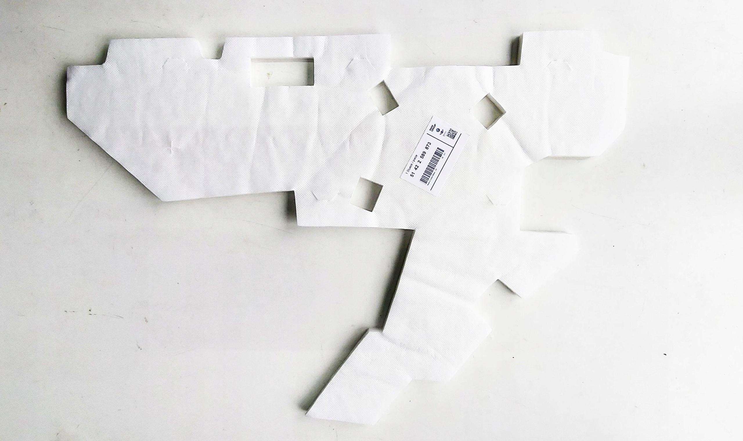 51422589873 - Нетканый звукоизоляционный материал двери BMW X3 F97 G01 X4