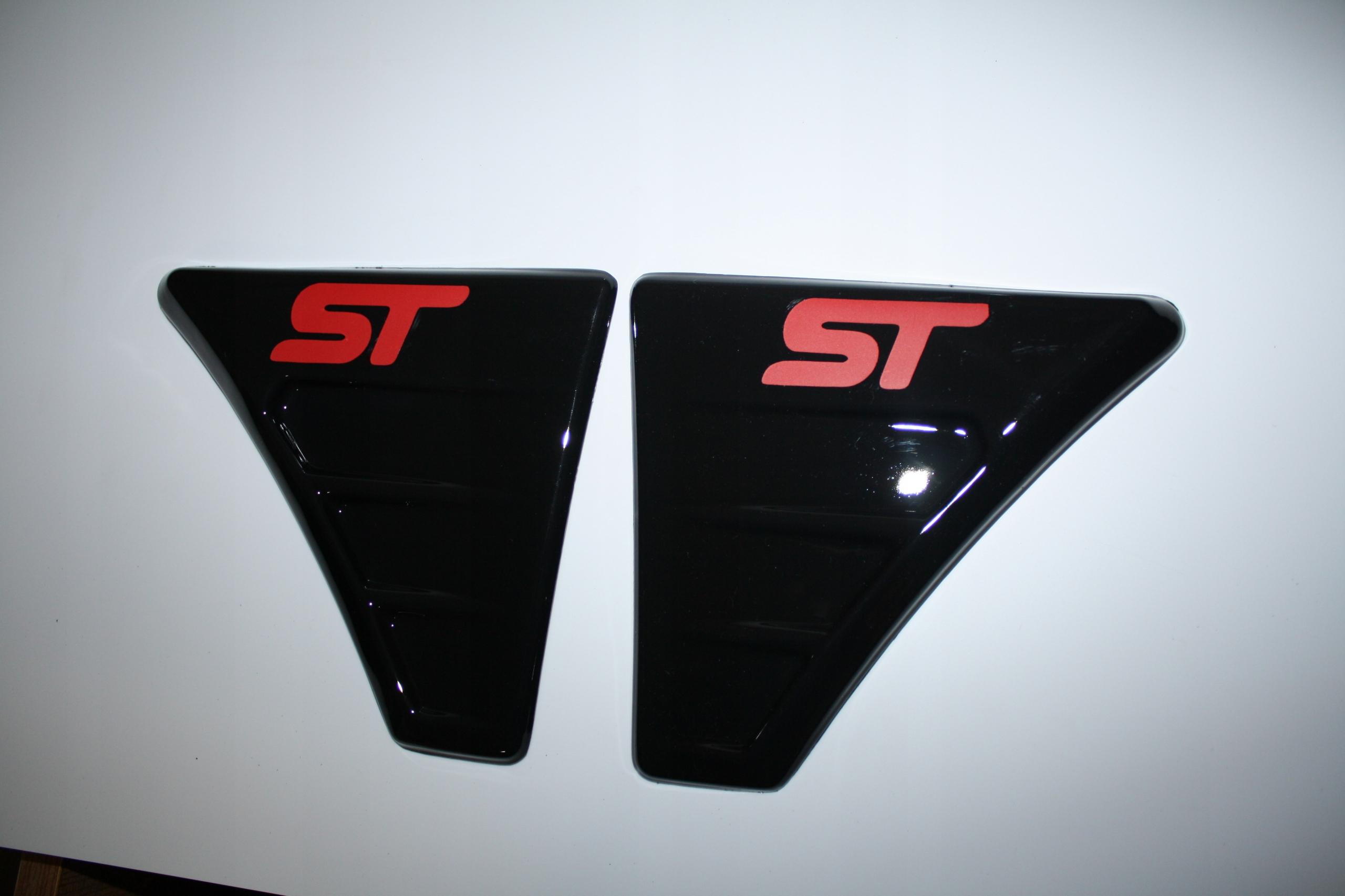 ВОЗДУХОЗАБОРНИКИ ДЛЯ КРЫЛЬЕВ FOCUS ST RED LOGO !!!