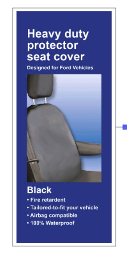 ВОДОНЕПРОХОДНИЙ ЧОХОЛ НА ПЕРЕДНЄ СИДІННЯ ТРАНЗИТУ