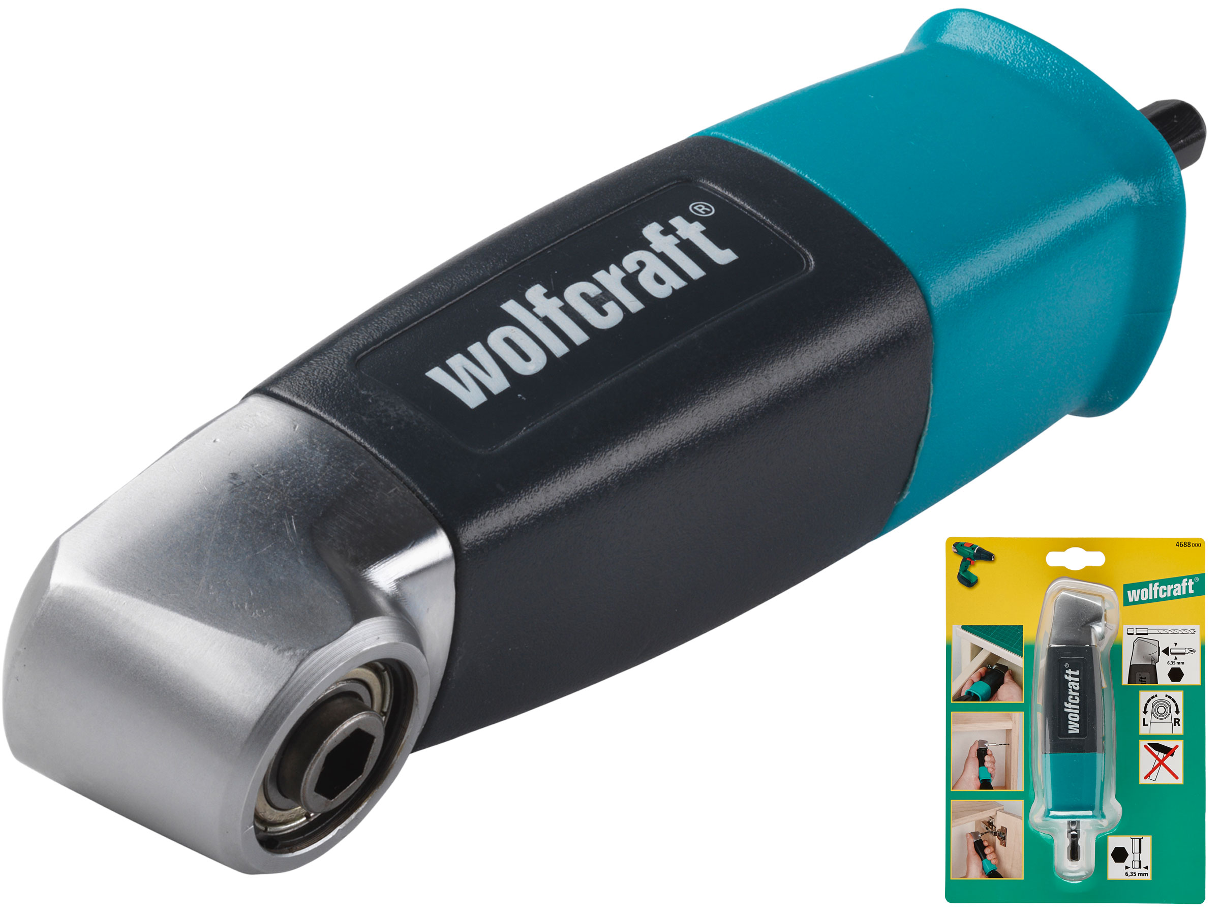 WOLFCRAFT Угловой адаптер для сверления