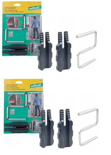 WOLFCRAFT Набір з 2 предметів для складання дверного полотна 3674000