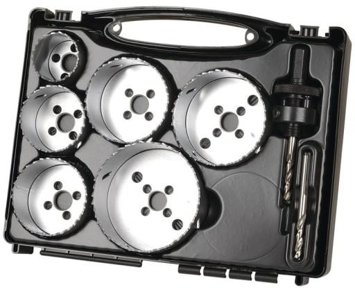 WOLFCRAFT Набір 6 діркових пил BiM диам. 40; 54; 65; 68