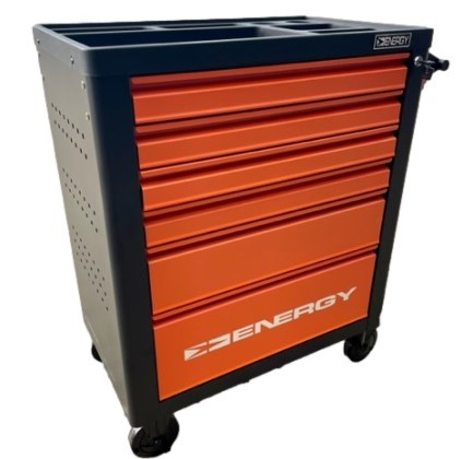 ВІЗОК З 6 ЯЩИКАМИ, 149 ЕЛЕМЕНТІВ, 3 ПОМАРАНЧЕВІ