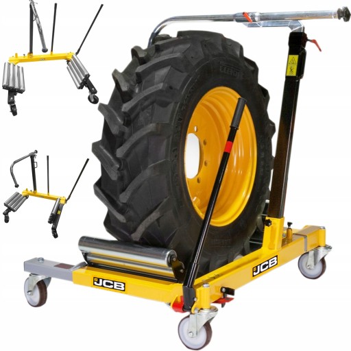 ГИДРАВЛИЧЕСКИЙ ГРУЗОВИК ДЛЯ РАЗБОРКИ ТРАНСПОРТИРОВКИ БОЛЬШИХ КОЛЕС И ШИН TIR JCB TRACTOR