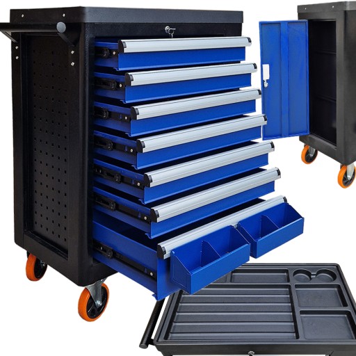 ИНСТРУМЕНТАЛЬНАЯ ТЕЛЕЖКА ПРОФЕССИОНАЛЬНЫЙ ШКАФ ШКАФ ДЛЯ МАСТЕРСКОЙ METCOR SP004