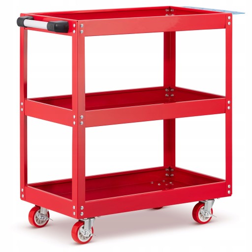 ВІЗОК ДЛЯ ІНСТРУМЕНТІВ ЧЕРВОНИЙ, 3 ЯЩИКИ