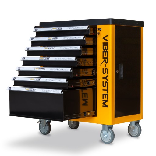 ЗАКРЫТАЯ ИНСТРУМЕНТАЛЬНАЯ ТЕЛЕЖКА С ОБОРУДОВАНИЕМ ПРЕМИУМ 258el Viber-System SZN259