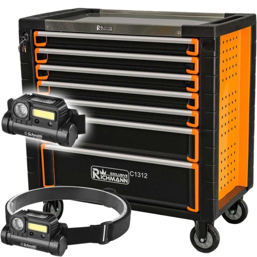 СВОБОДНЫЙ ИНСТРУМЕНТАЛЬНЫЙ ШКАФ С 7 ЯЩИКАМИ RICHMANN