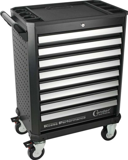 ШАФА ДЛЯ ІНСТРУМЕНТІВ МАЙСТЕРНЯ НА 8 ЯЩИКІВ CONDOR ПОРОЖНЯ