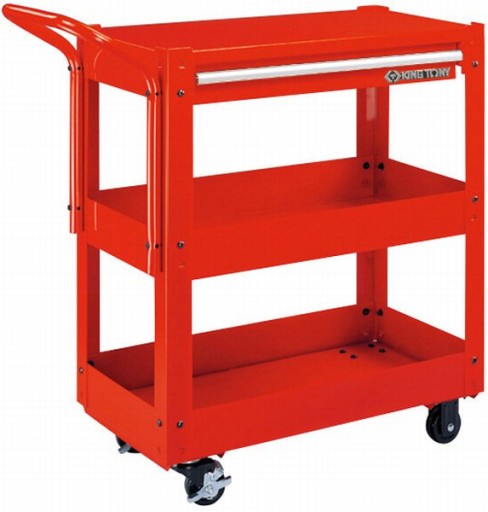 ВІЗОК ДЛЯ МАЙСТЕРНІ 1 ЯЩИКА, СТІЛЬНЯ, 2 ПОЛИЦІ