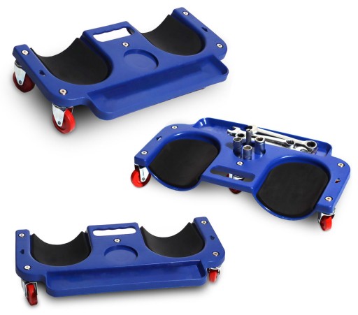 ВІЗОК ДЛЯ МАЙСТЕРНІВ, СТІЛЕЦЬ, НАКОЛІННИК, МОБІЛЬ З ПОЛИЦЮ ДО 120 КГ