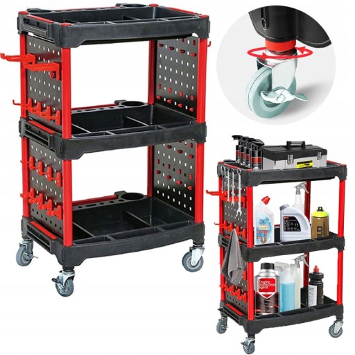 ТЕЛЕЖКА ДЛЯ МАСТЕРСКОЙ, ИНСТРУМЕНТ, СЕРВИС, КРАСКА, ШКАФ ДЛЯ ДЕТАЛИЗАЦИИ