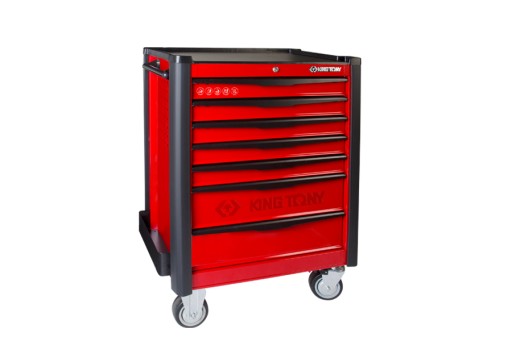 ВІЗОК ДЛЯ МАЙСТЕРНІ З ПРОТЕКТОРАМИ, 7 ЯЩИКІВ (БЕЗ ВЕРХУ)