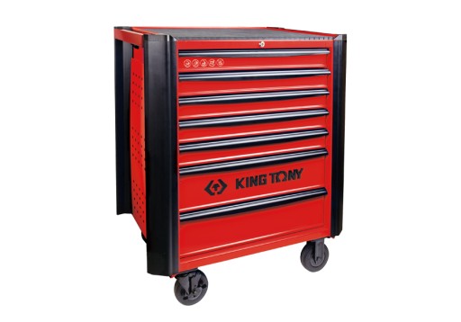 ВІЗОК ДЛЯ МАЙСТЕРНІ З ПРОТЕКТОРАМИ, 7 ЯЩИКІВ (БЕЗ ВЕРХУ)