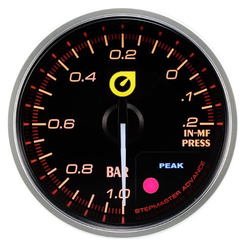 НОВЫЙ АВТОМАТИЧЕСКИЙ МАНОМЕТР 52 ММ ВАКУУМНЫЙ ЯНТАРНЫЙ