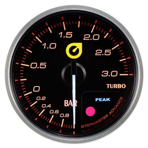 НОВЫЙ АВТОМАТИК BOOST TURBO GAUGE 60 ММ ЯНТАРНЫЙ