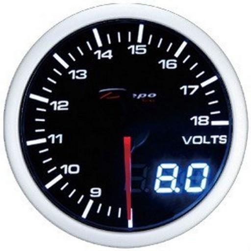 ИНДИКАТОР ВОЛЬТМЕТР 60 ММ DUAL DEPO RACING