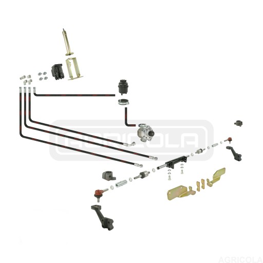 A1.00.76.010 - ОПОРА C-360-3P ВІСЬ ПОПЕРЕЧНА ГІДРОЛІДЕР