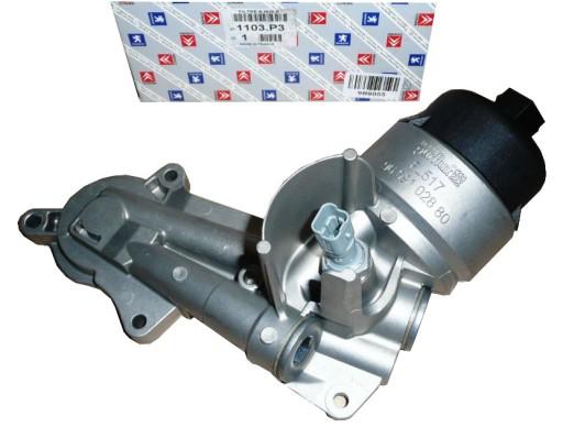 1103.P3 9646000480 - ОПОРА ФІЛЬТРУ ТА МАСЛООХОЛОДНИК PSA 1.6 1103P3