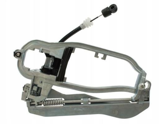 51218243615, 8243615 - Кронштейн механизм передняя левая дверная ручка BMW X5 E53