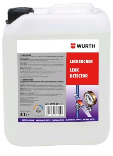WURTH 5L жидкость для обнаружения утечек