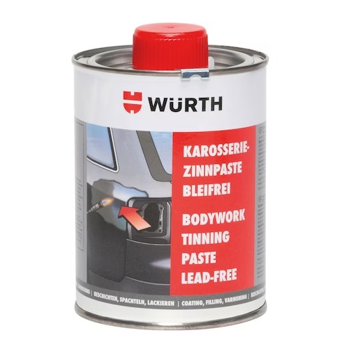 WURTH Паста бессвинцовая для лужения кузова 1кг