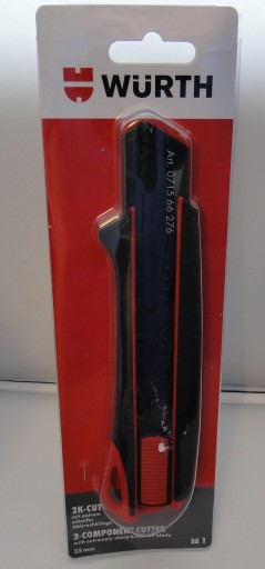 Монтажний ніж WURTH з повзуном 2C-H25MM-L195MM