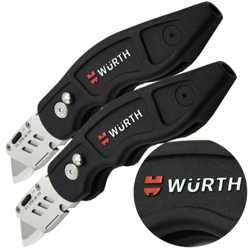 Нож WURTH с трапециевидным лезвием, сломанный держатель бит FASTBACK, набор из 2 шт.