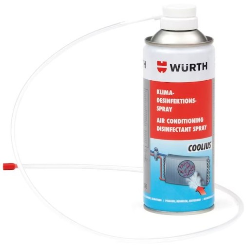 WURTH ПРЕПАРАТ ДЛЯ ДЕЗИНФЕКЦИИ И УДАЛЕНИЯ КОНДИЦИОНЕРА СПРЕЙ 300МЛ
