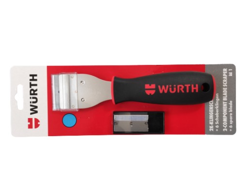 СКРЕБОК WURTH ДЛЯ ГЛАДКИХ ВІКОННИХ ПОВЕРХОНЬ 6 шт