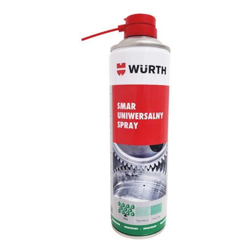 WURTH UNIVERSAL GREASE SPRAY МАСЛО СМАЗКА СДВИЖНАЯ 500МЛ