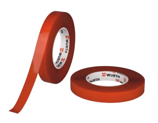 Wurth двостороння стрічка Червона надміцна 19 мм