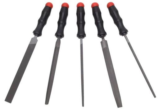 WURTH ЗЕБРА РУЧНЫЕ СЛЕСАРНЫЕ ФАЙЛЫ НАБОР 5ШТ