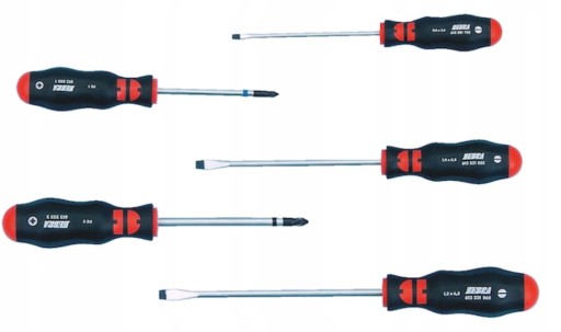 ОТВЕРТКИ WURTH ZEBRA ПЛОСКИЕ ОТВЕРТКИ НАБОР ИЗ 5 ШТ.