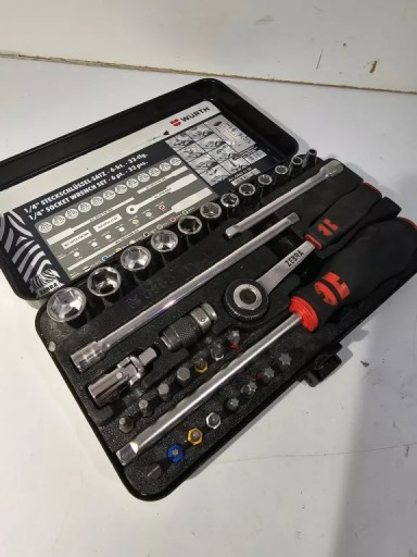 НАБІР ТОРЦЕВИХ КЛЮЧІВ WURTH 1/4