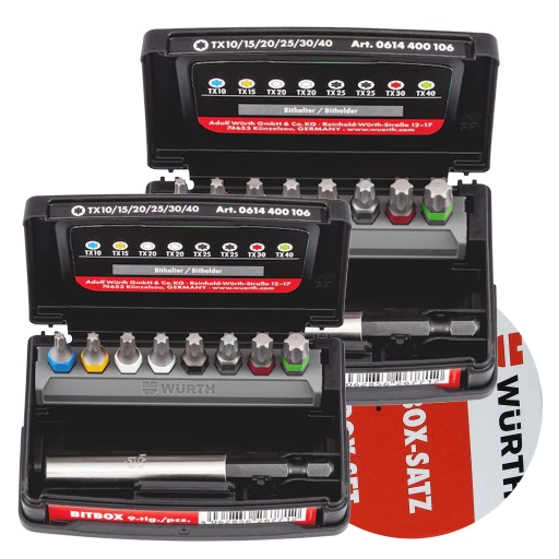 WURTH Набір біт 1/4