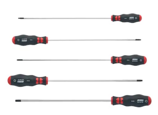 Wurth набір довгих викруток Tx Torx 5 шт.