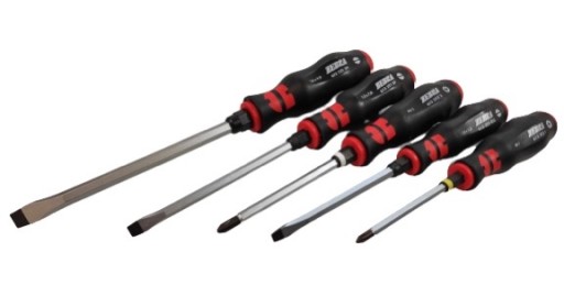 WURTH Набір перфораційних викруток ZEBRA 5 шт