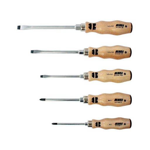 WURTH набор отверток pH плоская ручка дерево