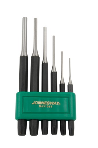 ЦИЛІНДРИЧНІ ПРОБІЙНИКИ 6 ПРОБІЙНИКІВ 2-8 ММ JONNESWAY