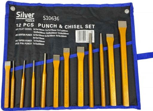 ПУАНСОНЫ, ФРЕЗЫ, НАБОР КОНУС-ЦИЛИНДРИЧЕСКИХ ПУАНСОНОВ, 12 ШТ., ОЧКИ, КОРПУС